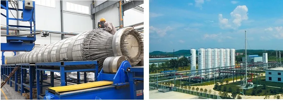 压力容器生产制造与现场装置